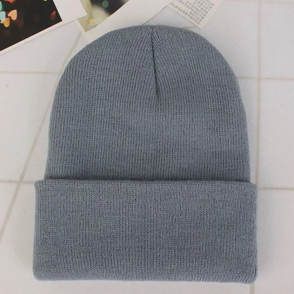 2/$30 LIGHT GREY Unisex Beanie OS